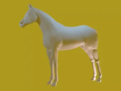 Purasangre horse 3D model