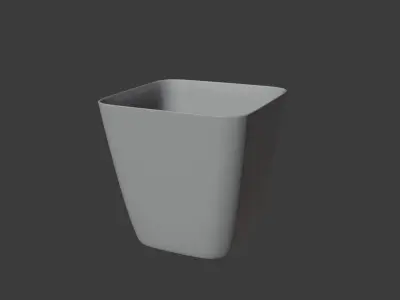 Simple basic pot Free 3D print model