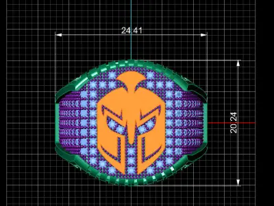 NEO MAN RING MODEL39 3D print model