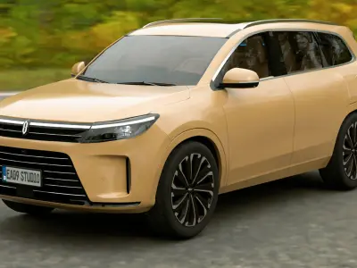 Huawei AITO M7 2024 3D model