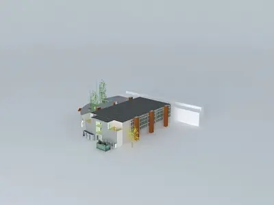 ITECH LYON Engineering School Free 3D model