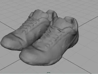 Sneakers nike shoes Low-poly 3D model