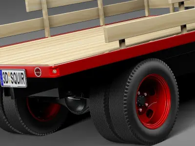 Chevrolet COE Truck 1950 3D model