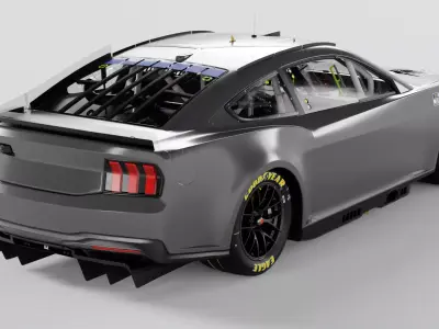 2026 NASCAR Cup Series Wild Horse Race Car 3D model