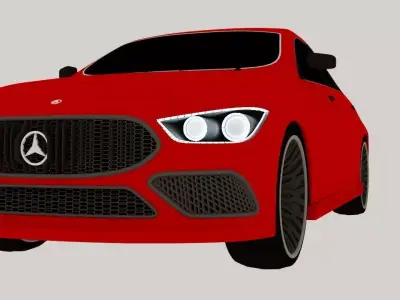 mercedes benz cars 3D model