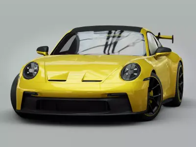 Porsche 911 GT3 992 3D model