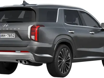 Hyundai Palisade 2023 3D model