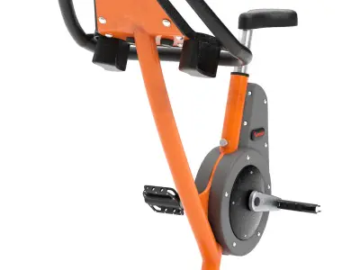 outdoor Fitness Bike 3D model