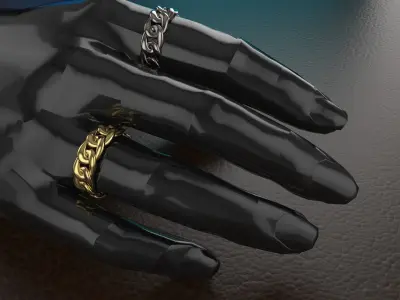 Cuban Ring  3D print model