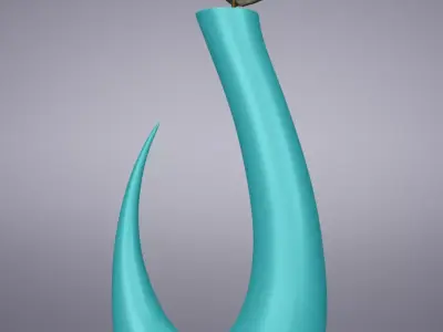 Modern Wave Vase 3D print model
