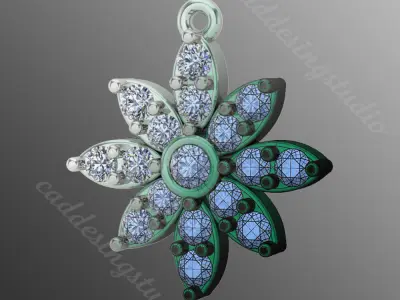 Pendant kt 13 3D print model