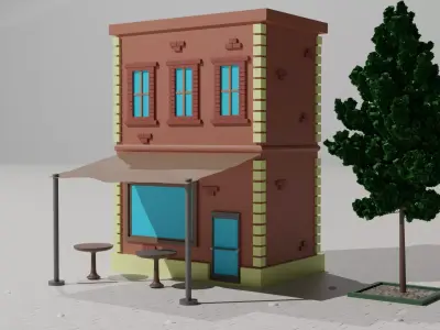 House 3D model 2