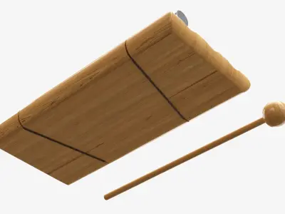 Energy chimes 3D model