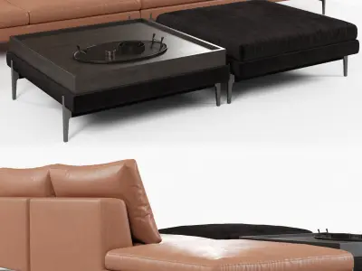 Ditreitalia Kim sofa 3D model