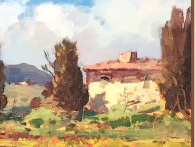 Art Frames 141- Impressionist Art 4 3D model