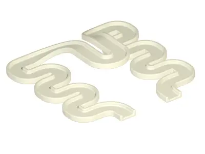 Premium Bike Racetrack 3D print model