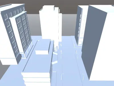 Street Scene Free 3D model purchase