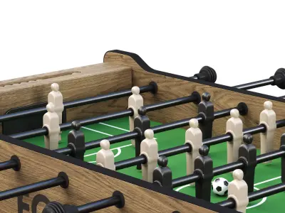 Table Football Super Game  3D model