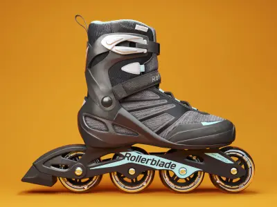 Rolki Rollerblade Zetrablade  3D model