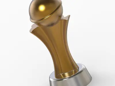 Athletics Championship Trophy 3D print model