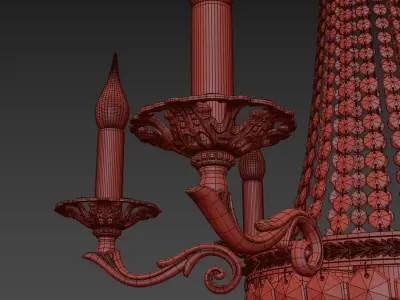  Chandelier Amelia E 1 6 6 502 GB 3D model