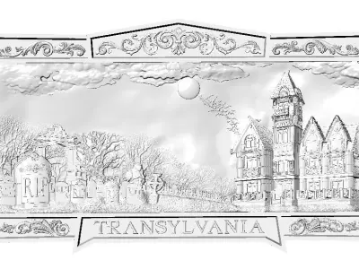 Dracula Castle     3D print model