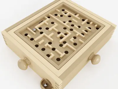 Labyrinth Game 3D model