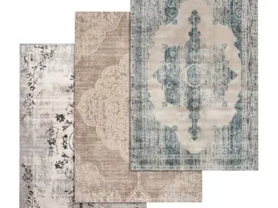 Rug Set 1722 3D model