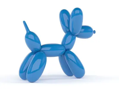 Balloon Dog 3D model get