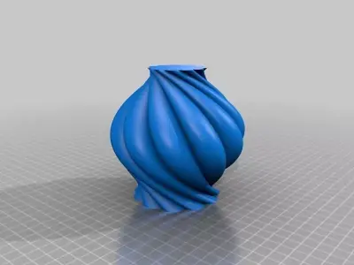 Pumpkin Vase 2 Free 3D print model