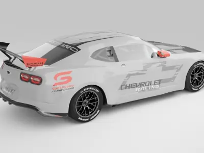 SUPERCAR 2023 Chevrolet Camaro 3D Model 3D model