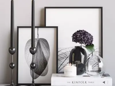 Decorative set 14 3D model