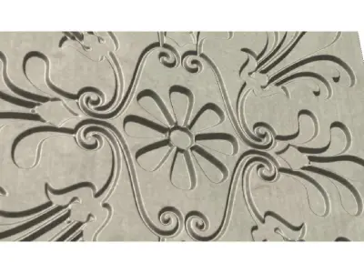 STL FOR CNC CARVING 13031004 greek pattern 01 3D model