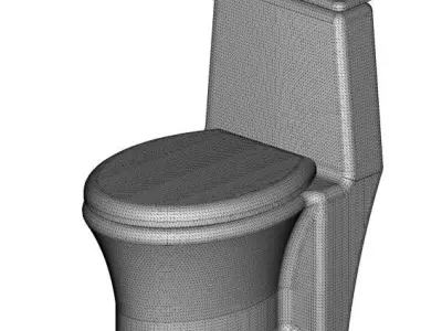 Classic Sanitary Ware 3D print model