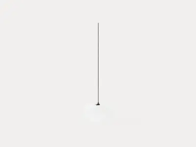 Ribbon Lamp Low-poly 3D model