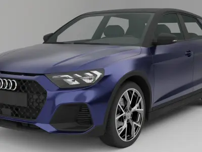 Audi A1 Citycarver 2019 3D Model 3D model
