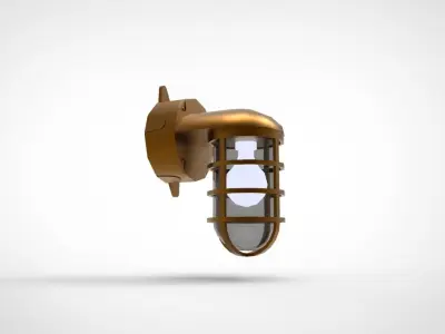 Marine Wall Light  3D model