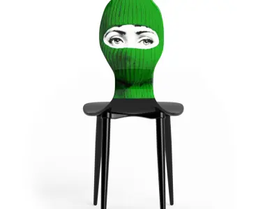 Lux Gstaad Chair Low-poly 3D model