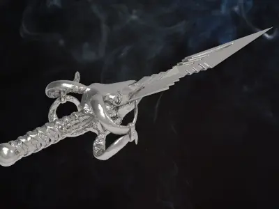 SWORD RAM SKULL 3D print model