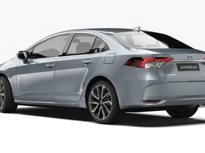 Toyota Corolla Hybrid 2020 3D model