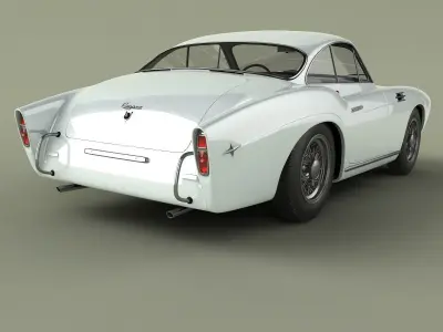 Pegaso Z-102  Coupe by Saoutchik 3D model