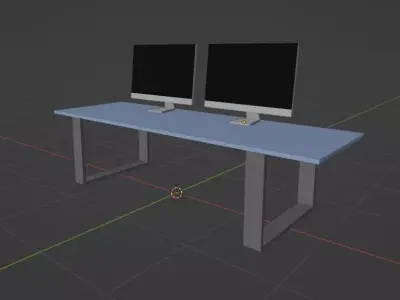 Table PC Free 3D model