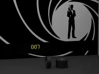 007 Wheel 3D model