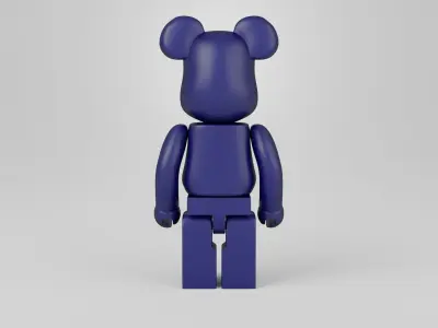 Bearbrick 3D Print Static 3D print model