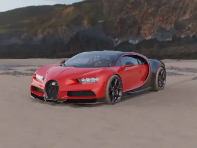 Bugatti Chiron Sport 3D model