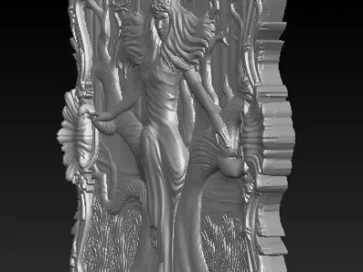 Lady Night 3D model