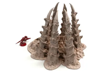 Tyty bug party terrain remix Part 9 Free 3D print model