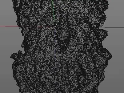 Greenman Stone 3D model