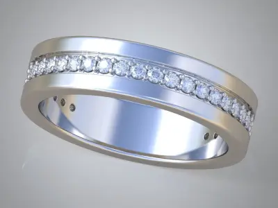 iamond ring 0328 3D printable model 8 Free 3D print model