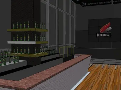 Celavi Bangkok Sky Bar 3D model